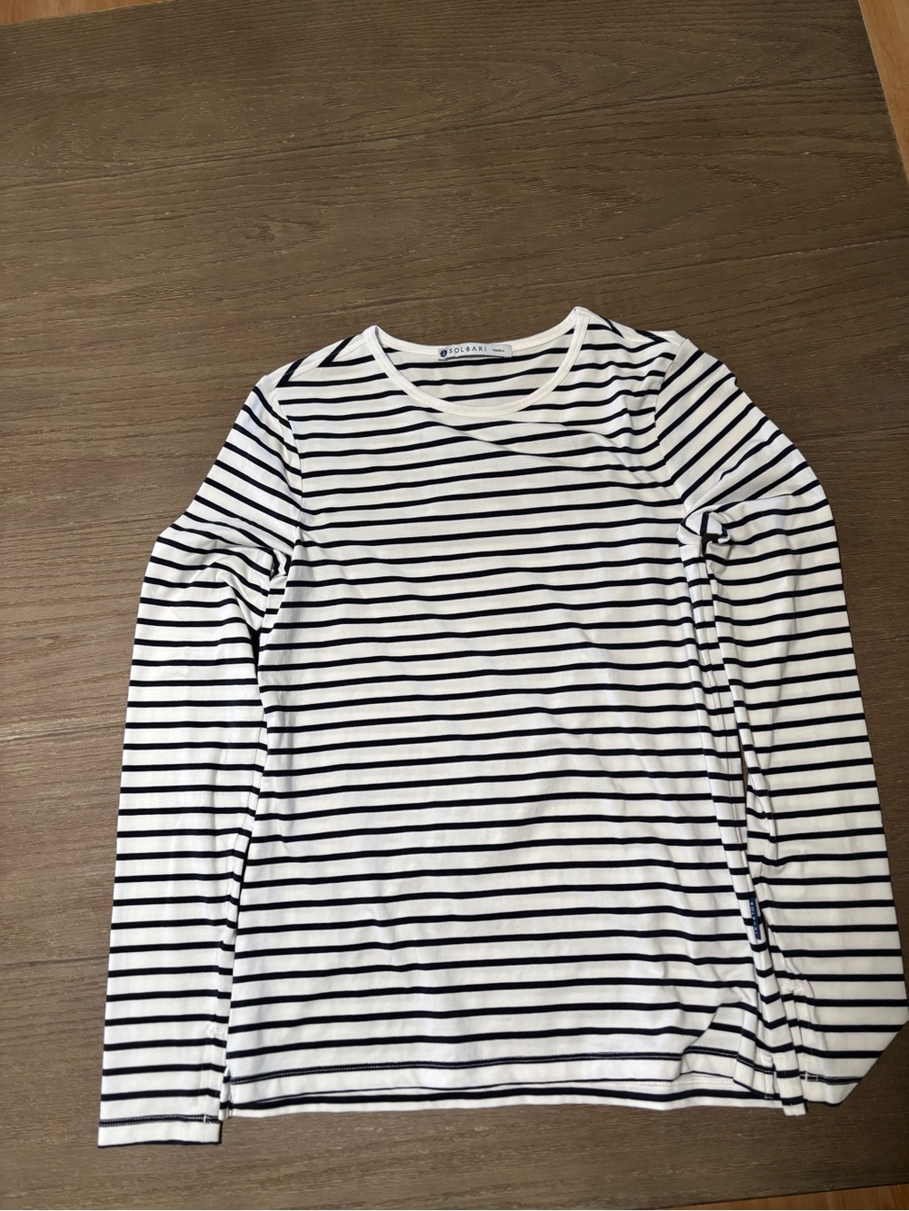 STRIPE LONG SLEEVE UPF 50+ T SHIRT SMALL NWOT NEVER WORN